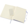 Блокнот MOLESKINE CLASSIC XLARGE нелинованный, голубая гортензия QP623B42