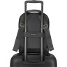 Рюкзак женский MOLESKINE VELVET ET23LBKVBK велюр, черный
